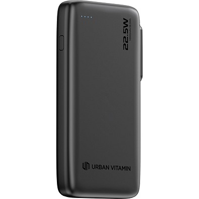 Urban Vitamin Emeryville 20W 10.000 mAh Powerbank, schwarz
