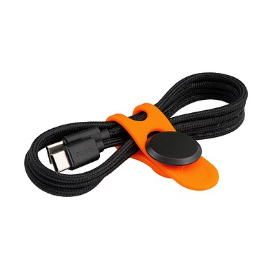 USB-C Kabel mit Kabelbinder REEVES-CONVERTICS TIE, orange