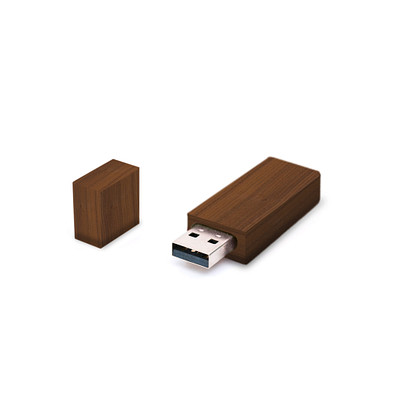 USB Stick Holz Bar 16 GB, walnuss