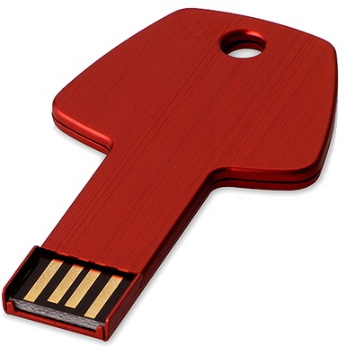 USB-Stick Schlüssel, rot, 8GB