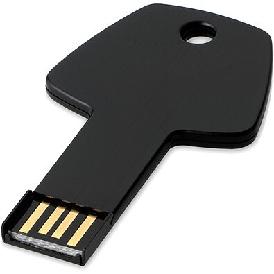 USB-Stick Schlüssel, schwarz, 2GB