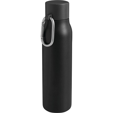 Vakuum-Isolierflasche ALPINE PEAK,schwarz