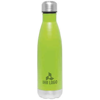 Vakuum-Trinkflasche GOLDEN TASTE doppelwandig,grün