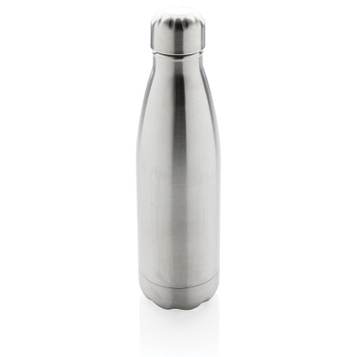 XD COLLECTION Vakuumisolierte Stainless Steel Flasche, 500 ml, silber