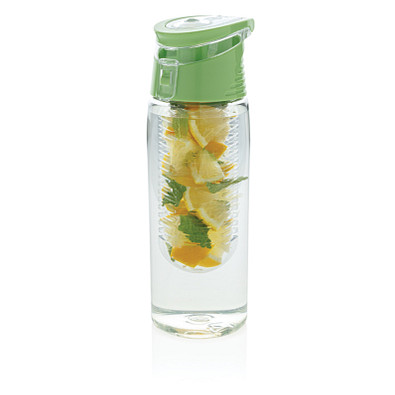 XD COLLECTION Verschließbare Aromaflasche, 700 ml, transparent/grün XD COLLECTION Verschließbare Aromaflasche, 700 ml, transparent/grün