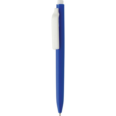 Vibe GRS-zertifizierter rABS-Stift mit Ultra-Glide-Tinte, blau, weiß