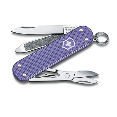 VICTORINOX Taschenmesser Classic SD ALOX, lila