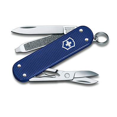 VICTORINOX Taschenmesser Classic SD ALOX, blau