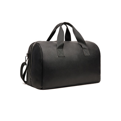 VINGA Bermond Wochenendtasche aus RCS recyceltem PU, schwarz