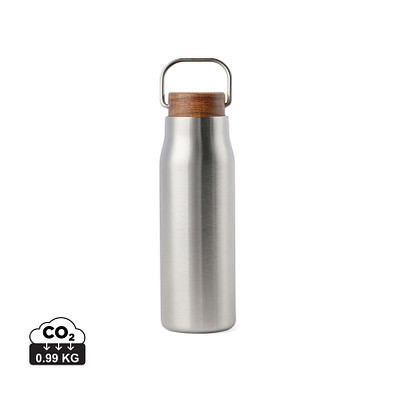 VINGA Ciro RCS recycelte Vakuumflasche 300ml, silber