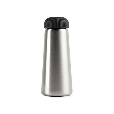 VINGA Erie 450ml Vakuumflasche aus RCS recyceltem Stahl, silber