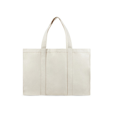 VINGA Hilo AWARE™ Maxi-Tasche aus recyceltem Canvas, off white