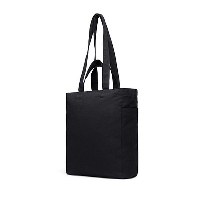 VINGA Hilo AWARE™ Tasche mit Reißverschluss aus rec. Canvas, schwarz