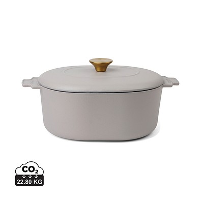 VINGA Monte Heritage Kokotte 4 L, grau