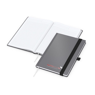 Geiger-Notes Vision-Book A5 Bestseller, inkl. Siebdruck, anthrazit