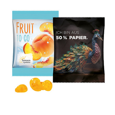 Trolli Minitüte Vitamin Fruchtgummi, 15 g, inkl. Druck, Folie mit Papieranteil