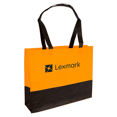 Joytex® Vlies-Umhängetasche, orange/schwarz