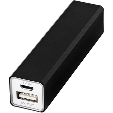 Volt Alu Powerbank, 2.200 mAh, schwarz