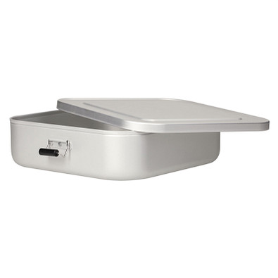 Vorratsdose Quadrado, large, silber