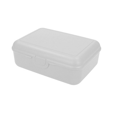 Vorratsdose School-Box deluxe, mit Trennschale, transparent Vorratsdose School-Box deluxe, mit Trennschale, transparent