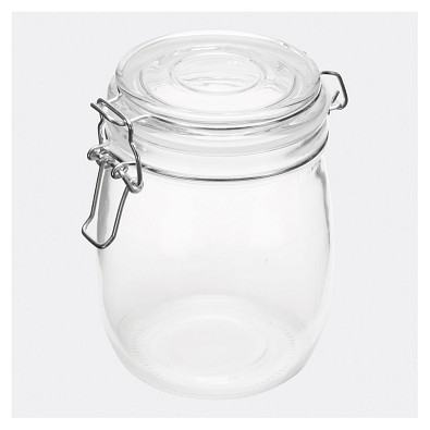 Vorratsglas CLICKY L mit Bügelverschluss, Füllmenge ca. 750 ml,transparent