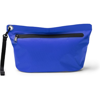 Wasserabweisender Kulturbeutel aus Ripstop mit wasserdichtem Reißverschluss, ROYAL BLUE
