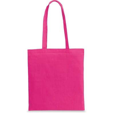 WHARF. Tragetasche aus 100% Baumwolle (100 g/m²), Rosa