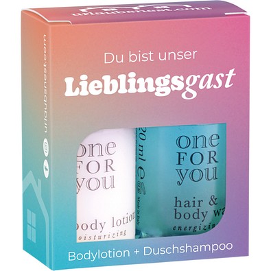 Window Box M, Dusch- & Pflegeset, inkl. Druck