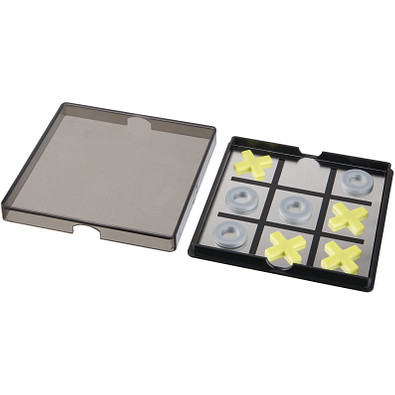 Winnit magnetisches Tic Tac Toe Spiel, schwarz,transparent Winnit magnetisches Tic Tac Toe Spiel, schwarz,transparent