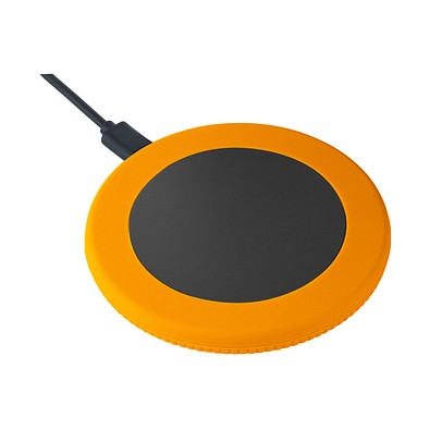 Wireless Charger REEVES-myMATOLA, schwarz/orange