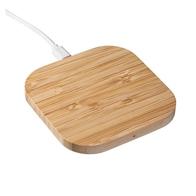 Wireless Charger REEVES-SAN DIMAS, 15 Watt, braun