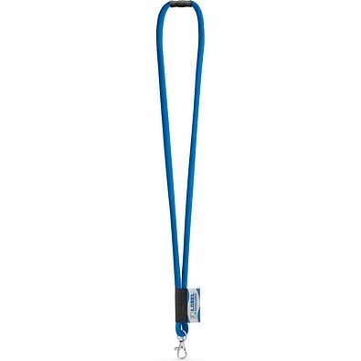 WISBECH. SET Lanyard TUBE Long (Ø 7 mm) mit 9 mm Schnappkarabiner und Ø 7 mm Sicherheitsverschluss, 303 - Blau