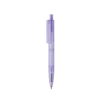 X3 Frosted-Pen aus GRS recyceltem PC, lila