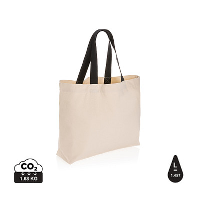 XD COLLECTION Impact Aware™ 240g/m² große Tasche aus rCanvas, ungefärbt, off white