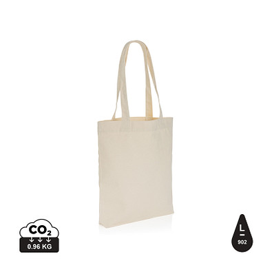 XD COLLECTION Impact Aware™ 285g/m² ungefärbte rCanvas-Tragetasche, off white
