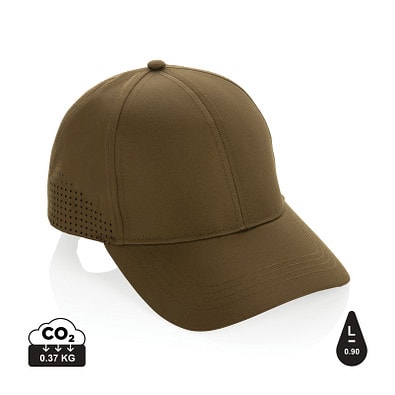 XD COLLECTION Impact AWARE™ 6-Panel-Sportkappe, grün