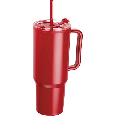 XXL Trinkbecher, 1200ml , rot