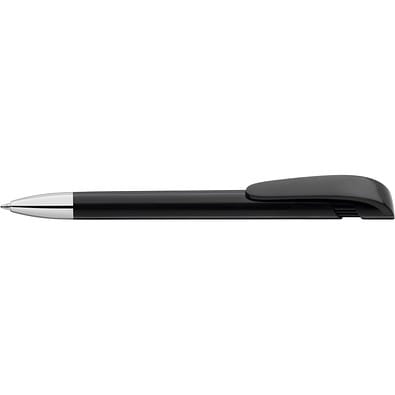 uma® Kugelschreiber YES SI inkl. Metallspitze, schwarz