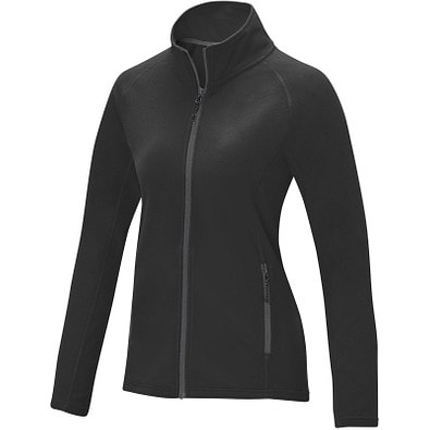 Zelus Fleecejacke für Damen, schwarz,  M