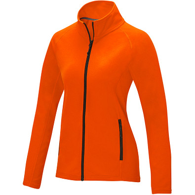 Zelus Fleecejacke für Damen, orange,  XL