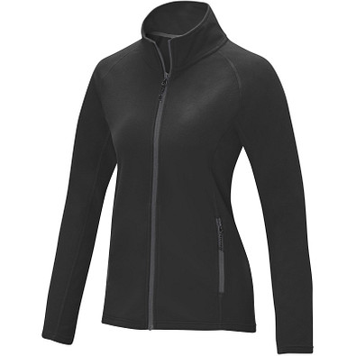 Zelus Fleecejacke für Damen, schwarz,  XS
