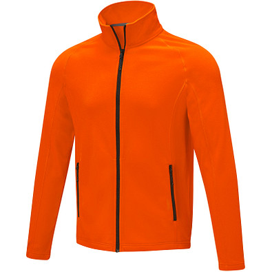 Zelus Fleecejacke für Herren, orange,  3XL