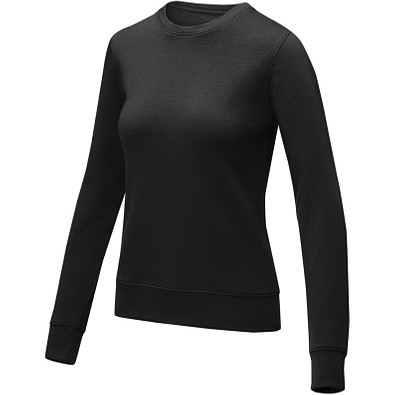 Zenon Sweater mit Rundhalsausschnitt für Damen, schwarz, S