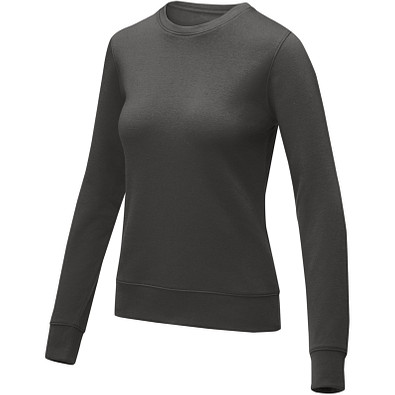 Zenon Sweater mit Rundhalsausschnitt für Damen, storm grey, XS
