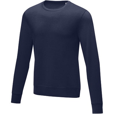 Zenon Sweater mit Rundhalsausschnitt für Herren, navy, XS
