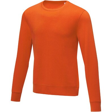 Zenon Sweater mit Rundhalsausschnitt für Herren, orange, M