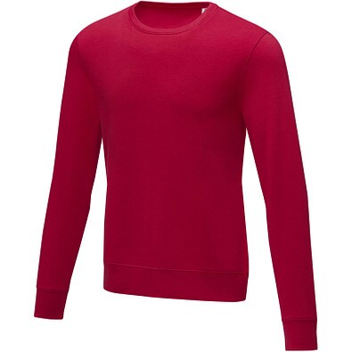 Zenon Sweater mit Rundhalsausschnitt für Herren, rot, 5XL