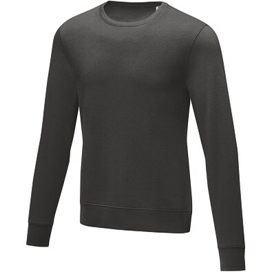 Zenon Sweater mit Rundhalsausschnitt für Herren, storm grey, M