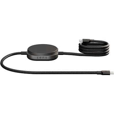 Zens Pro 2 140 W, USB-C, 2 in 1 Ladekabel, schwarz