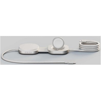 Zens Pro 3 140 W, USB-C, 3 in 1 Ladekabel, weiss